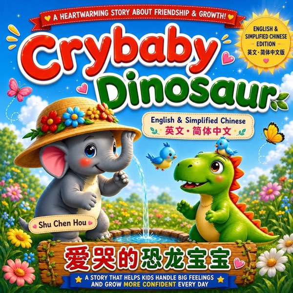 Crybaby Dinosaur 爱哭的恐龙宝宝 cover