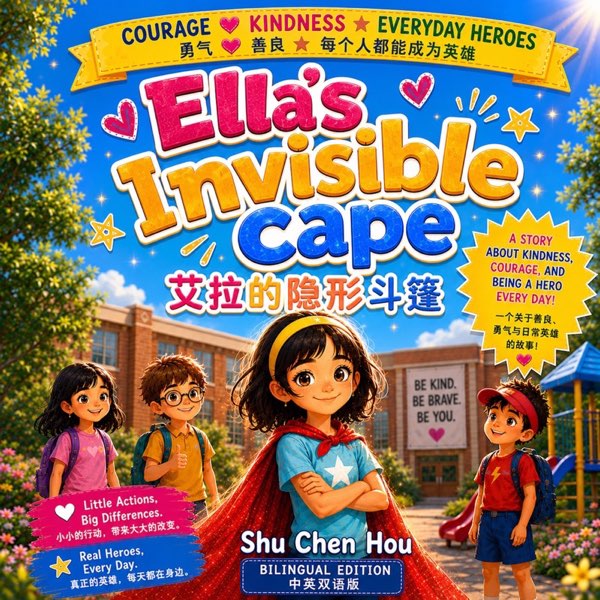 Ella’s Invisible Cape 艾拉的隐形斗篷 cover