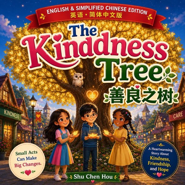 The Kindness Tree bilingual book cover