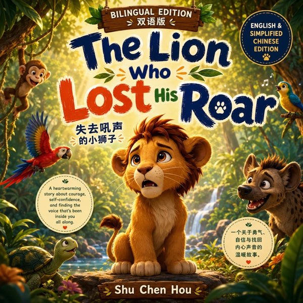 The Lion Who Lost His Roar 失去吼声的小狮子 cover